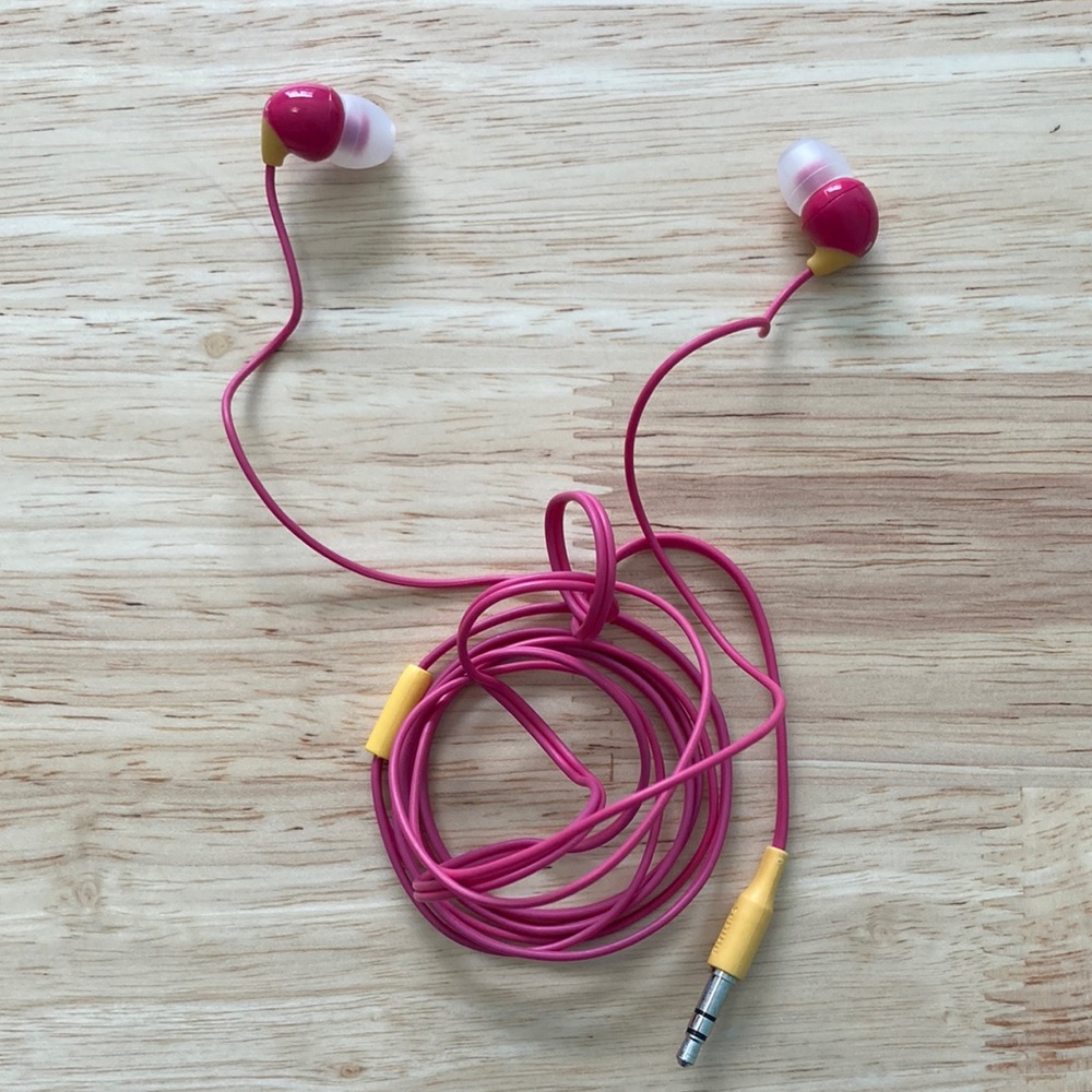 Philips earbuds.